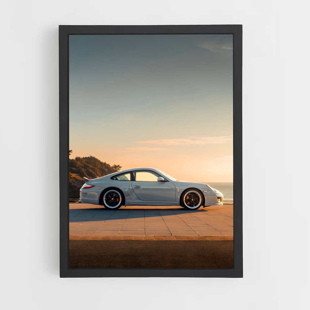 Poster Légende Sportive – affiche Porsche (vue 2)